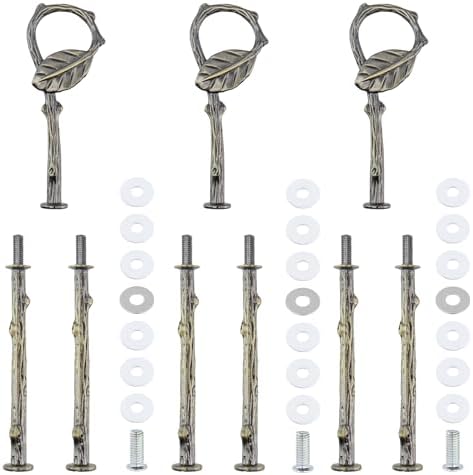3 Tier 14" Tier Cake Tray Stand Hardware Fitting Holder Rod(Bronze) in Bronze