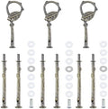 3 Tier 14" Tier Cake Tray Stand Hardware Fitting Holder Rod(Bronze) in Bronze