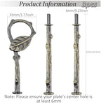 3 Tier 14" Tier Cake Tray Stand Hardware Fitting Holder Rod(Bronze) in Bronze, alternate view 3