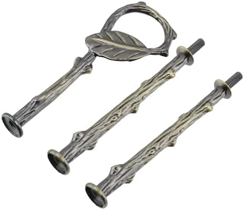 3 Tier 14" Tier Cake Tray Stand Hardware Fitting Holder Rod(Bronze) in Bronze, alternate view 5