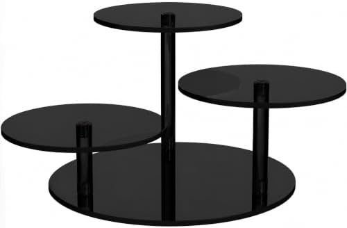 3-Tier Acrylic Display Riser for Lego Botanical, Figurine Stand