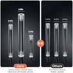 3 Tier Acrylic Display Stand, Clear Display Risers for LEGO Botanicals & Mini Figures, Tabletop Display Shelf, alternate view