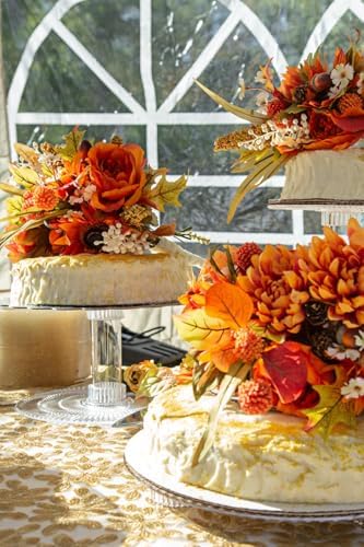 3 Tier Acrylic Wedding Cake Stand (STYLE R300) in CLEAR, alternate view 3