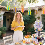 3 Tier Butterfly Cupcake Stand, Suitable for Butterfly Themes - Easy to Assemble& Reusable(5Butterfly) in, alternate view 5