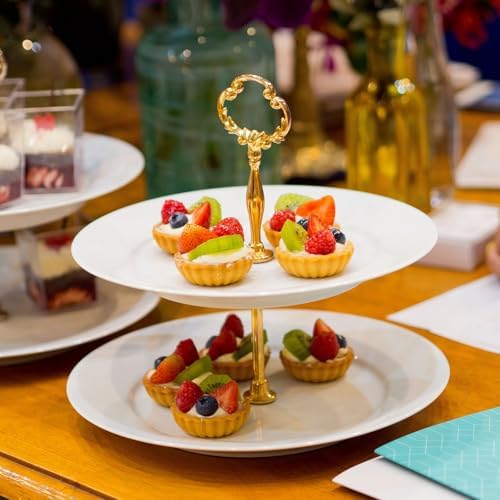 3 Tier Cake Stand Hardware Tiered Tray Plate Hardware Kit Heavy Metal Holder Fruit Plate Stand Food Plate Stand, alternate