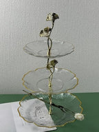 3 Tier Cupcake Stand, Acrylic Tiered Cake Stand, Cupcake Display Stand Dessert Stands, 3 Tier Cupcake Serving, alternate view