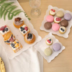 3 Tier Cupcake Stand Cake Stand - Plastic Tiered Serving Tray for Desserts, Candy, and Treats - Perfect for, alternate view 4