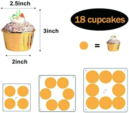 3 Tier Cupcake Stand Cake Stand - Plastic Tiered Serving Tray for Desserts, Candy, and Treats - Perfect for, alternate view 6