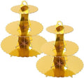 3-Tier Cupcake Stand, Cardboard Cupcake Tower, Dessert Cup Cake Stand Tower for Birthday Wedding Party
