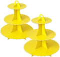 3-Tier Cupcake Stand, Cardboard Cupcake Tower, Dessert Cup Cake Stand Tower for Birthday Wedding Party