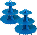 3-Tier Cupcake Stand, Cardboard Cupcake Tower, Dessert Cup Cake Stand Tower for Birthday Wedding Party