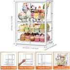 3 Tier Cupcake Stand, Cookie Display Case with Pull Out Drawer in Xxxl-1 Pack-3 Drawer, alternate view 3