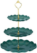 3-Tier Cupcake Stand Holder, Round Tiered Serving Tray 15/20/25cm Cup Cake Stand for Birthday Party Decoration