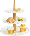 3 Tier Cupcake Stand, White Porcelain Wedding Cupcake Stand, Tiered Serving Tray, Cupcake Display Tower, Dessert