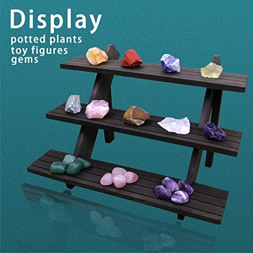 3 Tier Earring Display Stands For Selling, Retail Display Riser Earring, Ring Holder Stand, Removable Countertop, alternate