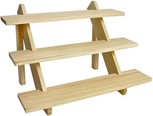 3 Tier Earring Display Stands For Selling, Retail Display Riser Earring, Ring Holder Stand, Removable Countertop