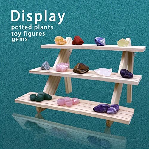 3 Tier Earring Display Stands For Selling, Retail Display Riser Earring, Ring Holder Stand, Removable Countertop, alternate