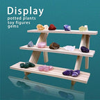 3 Tier Earring Display Stands For Selling, Retail Display Riser Earring, Ring Holder Stand, Removable Countertop, alternate
