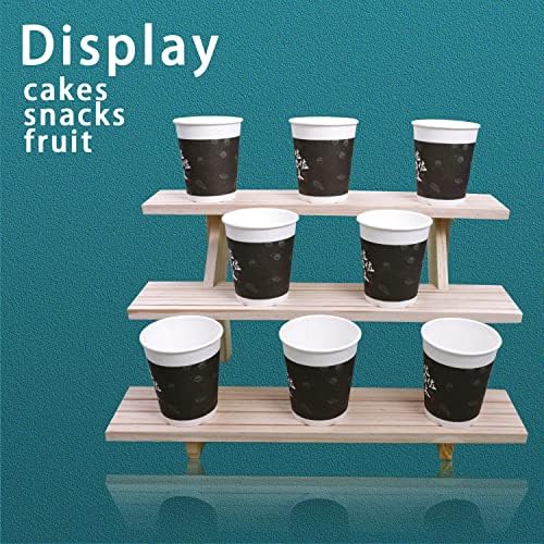 3 Tier Earring Display Stands For Selling, Retail Display Riser Earring, Ring Holder Stand, Removable Countertop, alternate