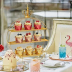 3-Tier Gold Cupcake Stand for Weddings & Parties - Tiered Serving Tray Crown Dessert Table Display Stand Holder, alternate