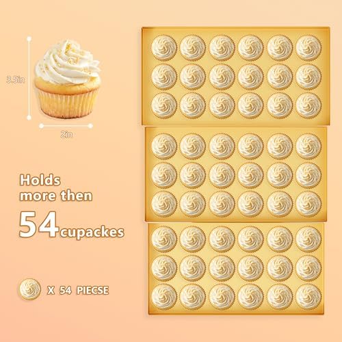 3 -Tier Metal Cupcakes Tray Display Stand for Gatherings, Parties, Holiday Dinners,14.5” Food Trays with Metal, alternate