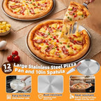 3-Tier Pizza Stand for Party, Black Metal Pizza Rack (10.2" H) in 1pc, alternate view 5
