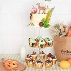 3 Tier Round Cupcake Stand, Acrylic Cake stand, Cupcake Tower Stand, Premium Cupcake Holder For 23 Cupcakes, alternate view 2