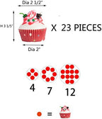 3 Tier Round Cupcake Stand, Acrylic Cake stand, Cupcake Tower Stand, Premium Cupcake Holder For 23 Cupcakes, alternate view 3