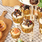 3 Tier Round Cupcake Stand, Acrylic Cake stand, Cupcake Tower Stand, Premium Cupcake Holder For 23 Cupcakes, alternate view 4