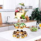 3 Tier Round Cupcake Stand, Acrylic Cake stand, Cupcake Tower Stand, Premium Cupcake Holder For 23 Cupcakes, alternate view 7
