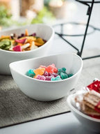 3 Tier Serving Bowls with Stand, Chip and Dip Bowl for Entertaining in 3-Tier Set (Large, Medium, Small) in, alternate view 5