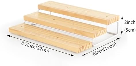 3 Tier Wood Display Cake Pop Stand, Set of 2 12 Holes Lollipop Display Stand, Lollipop Holder for Wedding, Baby, alternate