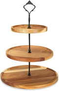 3 Tier Wooden Cupcake Stand in Wood