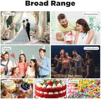 3 Tier Wooden Dessert Table Display Set Wooden Cupcake Stand Serving Tray Ladder Stand Party Food Display Set, alternate view