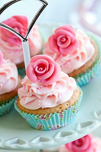 3 Tiered Cake Stand Noble Wedding Dessrt Tower Tray Cupcake Plates Holder for Birthday Party Baby Shower, alternate view 5