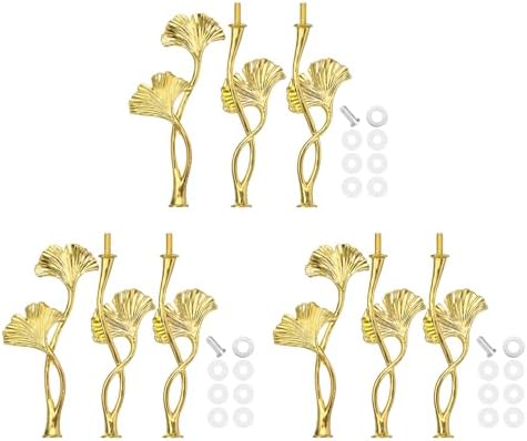 3 Tiers Cake Tray Stand Handle 3 Set Metal Cake Stands Holder Cupcake Dessert Plate Hardware Fitting Holder Rod