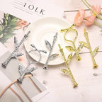 3 Tiers Cake Tray Stand Handle Metal Cake Stands Holder Cupcake Dessert Plate Hardware Fitting Holder Rod Stand, alternate