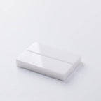 3" White Acrylic Stand | 20 Pack 3mm Slot Wedding Sign Holders, Perfect for Wedding, Table Number, Exhibition
