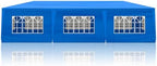 30 * 10 Canopy Tent, Waterproof Party Tent for Outdoor Events, Blue in Blue, alternate view 4