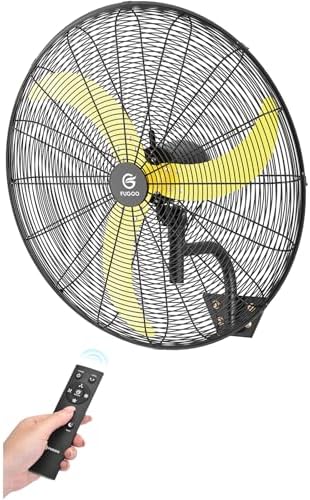 30" Eco BLDC Motor Powerful Airflow Quiet Industrial Wall Fan