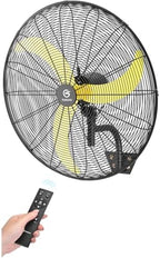 30" Eco BLDC Motor Powerful Airflow Quiet Industrial Wall Fan