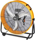 30 Inch Heavy Duty Metal Drum Fan with Handle 13000 CFM