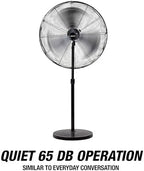 30 Inch Oscillating Pedestal Fan 7800 CFM with Adjustable Height, alternate view 4