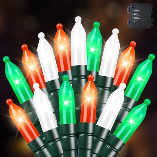30 LED Battery Christmas String Lights Fairy Decoration Red White Green
