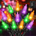 30 LED Battery Halloween String Lights House Decoration Purple Orange Green