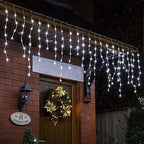 300 LED Christmas Icicle Lights,33FT White String Lights, alternate view 3