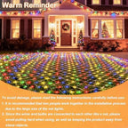 300 LED Christmas Net Lights, 14.8ft x 5ft Mesh Lights Outdoor 8 Modes Green Wire, Waterproof Connectable String, alternate