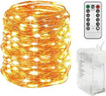 300 LED Copper Wire String Lights, Warm White 99 FT