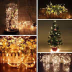 300 LED Copper Wire String Lights, Warm White 99 FT, alternate view 3