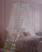 300 LED Curtain Lights, Remote Control Christmas Decorative Hanging String Lights, 8 Lighting Mode, USB Plug in, alternate